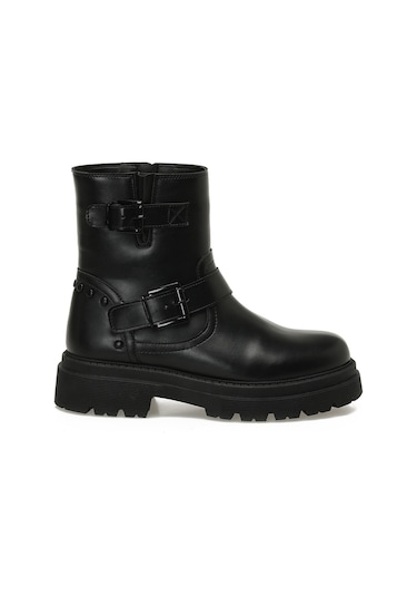 Butigo 25k-6027 5pr Siyah Kadın Biker Bot 000000000102054655 Siyah