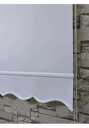 Stor Perde Ekru Renk - Güneşlik Perde - Ev, Ofis - Tüm Ölçülerde