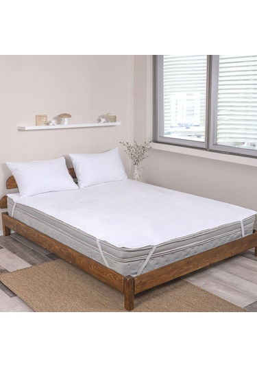 Çift Kişilik Lastikli Welsoft Sıvı Geçirmez Yatak Koruyucu