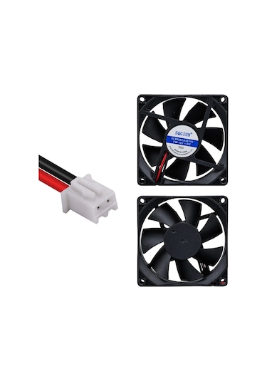 Amfi Soğutucu Fan - 12v Oto Anfi Soğutma Fanı - Amfi Yedek Fan - 1 Adet