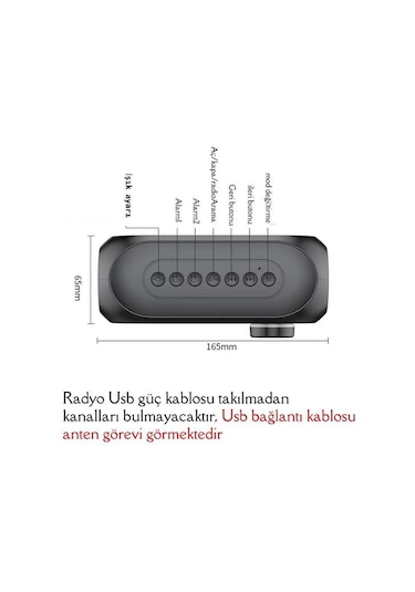 Alfalink Bg-s8 Bluetooth Speaker Hd Led Alarm Clock Tf Card Fm Radiotaşınabilir Speaker