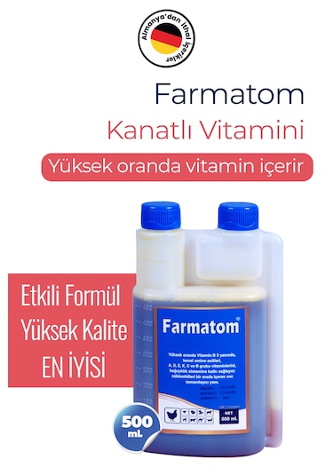Munich Vet 3'lü Set 500 ML Farmatom Vitamin + Alfamin + Neftor Hırıltı