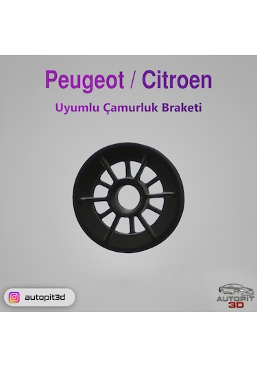 Peugeot / Cıtroen Uyumlu Çamurluk Braketi