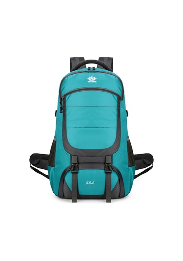 Lemestar 85l Su Geçirmez Doğa Sirt Çantası - Dağcılık Kamp Seyahat İçin Geniş Depolama, Konforlu Omuz Kayışlı Yeşil Sirt Çanta Yeşil