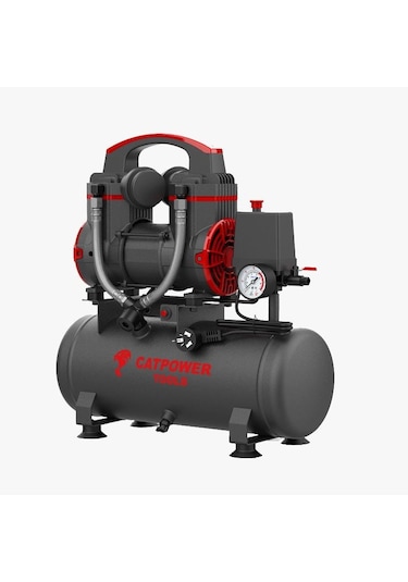 Catpower 1110 Sessiz & Yağsız Kompresör 8 LT – CAT1110