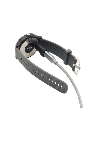 Konesam Garmin Saatler İçin Type-c Şarj Adaptörü - Fenix 5/6/6x/6s Pro, Venu, Forerunner Uyumlu Siyah Usb-c Çevirici