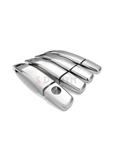 S-Dizayn Opel Corsa D Krom Kapı Kolu 4 Kapı   2007-2014