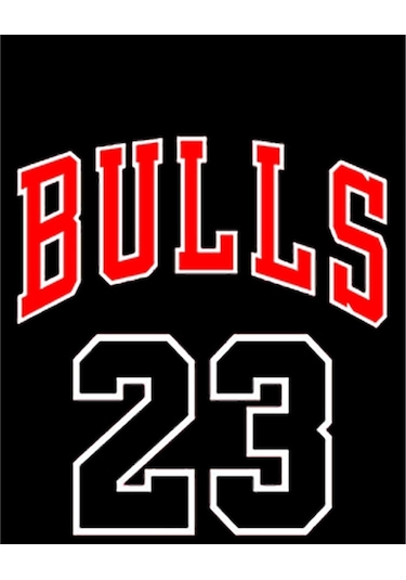 Zepplin Giyim Chicago Bulls 23 Büyük Sırt Patch Yama