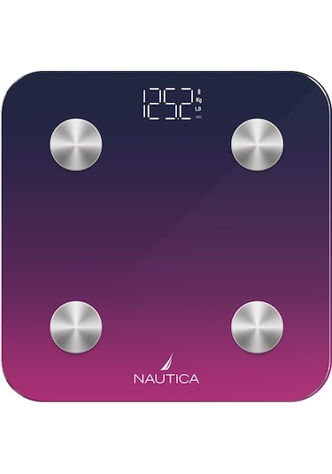 Nautica Gradient Collection Vücut Analizli Akıllı Bluetooth Tartı Baskü Navy Fuşya