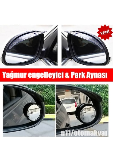 Skoda Superb Ayna Yağmur Rüzgar Engelleyici Park Aynası Seti