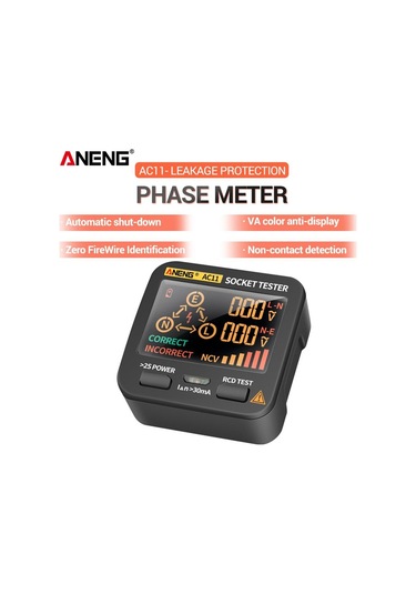 Suntek Soket Test Cihazı Devre Polarite Gerilim Dedektörü Ab