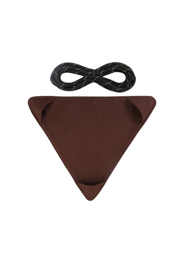 Açık Üçgen Tabure Kampı Su Geçirmez Tuval Taşınabilir Dıy Sandalye Akrep Balıkçılık Tabure Brown Mavi