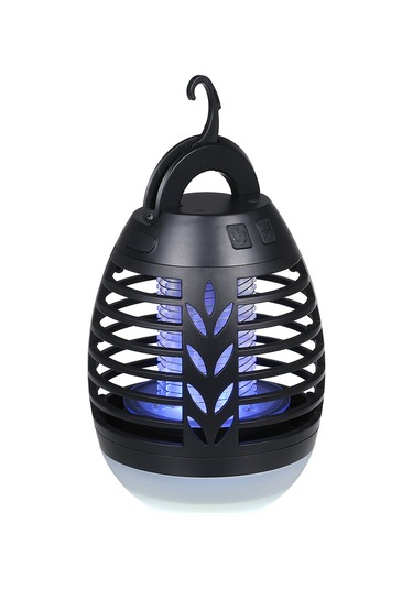 Hangfox Siyah Kamp Işığı Ve Musluk Öldürücü 2-in-1, Ipx6 Su Geçirmez, 365nm Işık, 3 Aydınlatma Modu, 2200mah Pil İle Taşınabilir Dış Mekan Aleti Çok Renkli