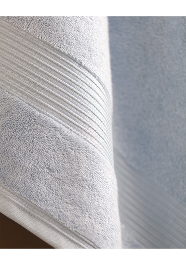 Madame Coco Clarette Banyo Havlusu - Soft Mavi - 90x150 Cm 8684427003534 Çok Renkli