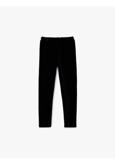 Koton Beli Lastikli 3^lü Basic Tayt Seti Siyah 6wkg40125ak Siyah