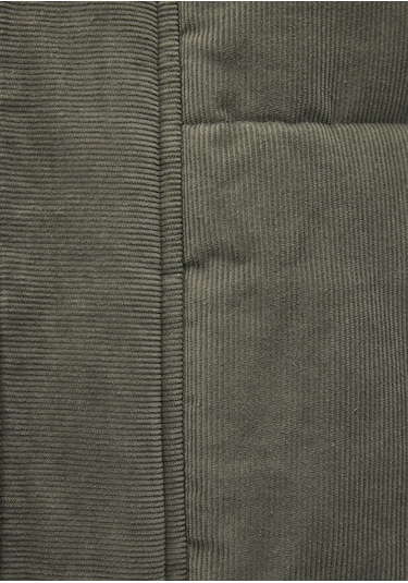 Mavi - Dik Yaka Yeşil Kadife Ceket 0110476-85485 Yeşil