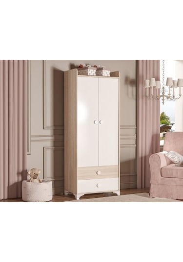 AfilliBebek Swing 2 Kapılı 2 Çekmeceli Dolap (281400973)