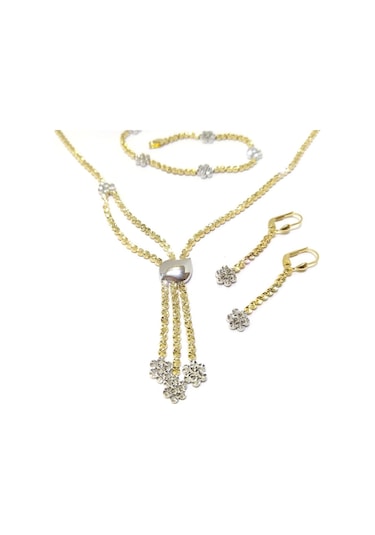 Taşsız Kalemli Set Takım 14 Ayar Altın