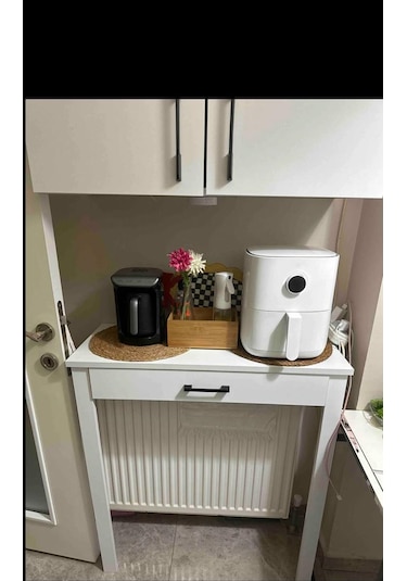Kahve Köşesi Beyaz 80 X 30 X 92 Beyaz