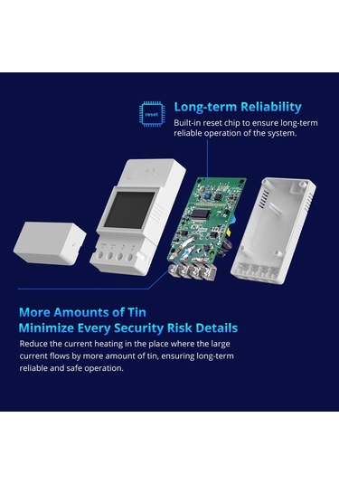 Sonoff Pow Elite Akıllı Elektrik İstatistikleri Akım Güç Ölçüm Anahtarı 16a