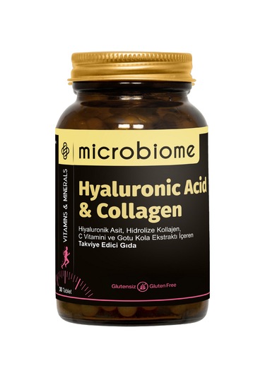 Microbiome Hyaluronic Acid & Collagen 30 Tablet