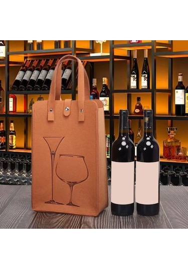 Şarap Kırmızısı Çanta Kalın Uzun Büyük Yük Taşıyan Şarap Hediye Kolu Yeniden Kullanılabilir Firma Dikiş Düşmeyi Önleme Şarap Kırmızısı