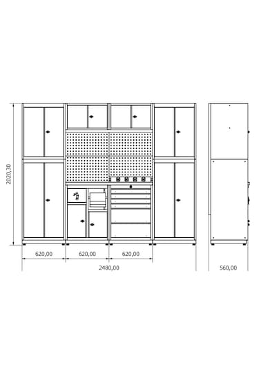 MT-1017 Modüler Çalışma Tezgahı -