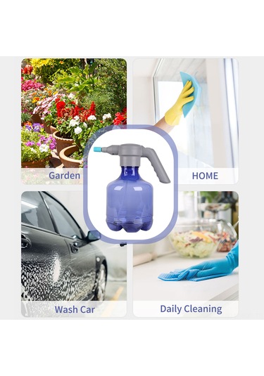 Neevoyu 3l Elektrikli Bahçe Sulama Sprayeri, Ayarlanabilir Nozzle, Tek Tuşlu İşlem, Şarj Edilebilir, Ev Ve Bahçe Kullanıma Uygun