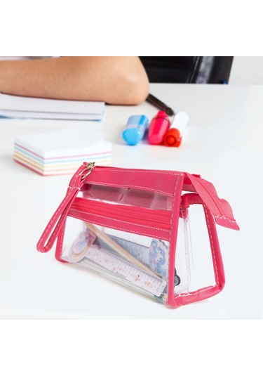 Vukı Kalem Cantası 3 Bolme Derı+pvc Pem Vk-0119-06