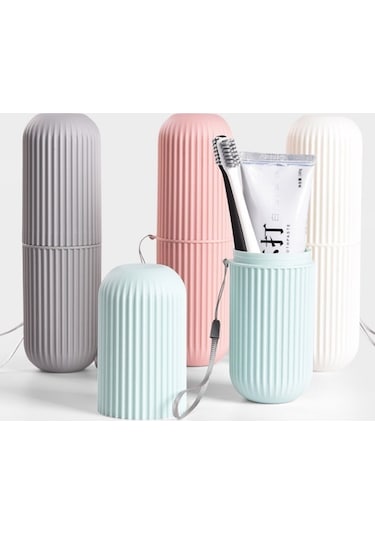 Banyo Organizer Seyahat Tipi Diş Macunu Diş Fırçası Kabı Diğer