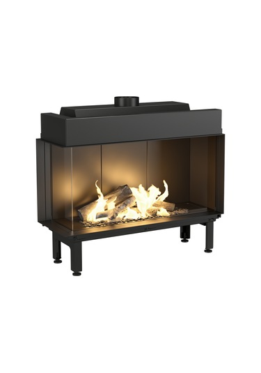 VOURLA 100 SOL CAM AÇIK GAZLI ŞÖMİNE