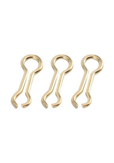 Kangvka Çelik Çelik Oluklu Balık İpi Gözü Sınavcı - 3 Paket 300 Adet - Hafif Dayanıklı - Tatlı/salt Su Uygun - Küçük Boy