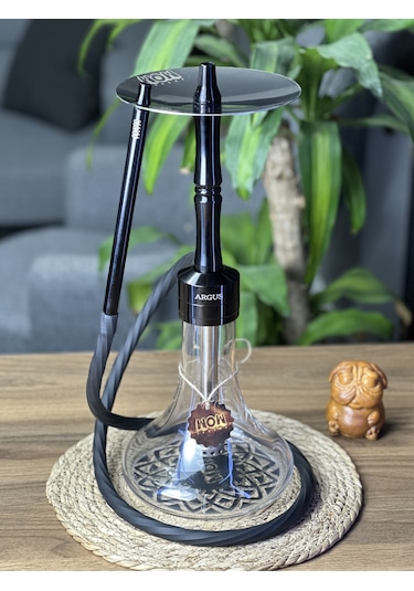 Argus Model Black Nargile Takımı