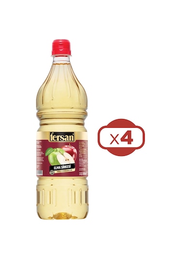 Fersan Elma Sirkesi Pet 4 x 1 L