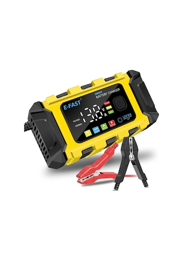 Novahub 12v/6a Araç Akü Şarj Cihazı, Tam Otomatik K22516eu, Eu Çekici, Otomatik Şarj Ünitesi