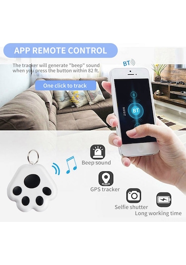 Geeroyoo Akıllı Köpek İzleyici: Bluetooth Takip Cihazı, Anahtarlık, İki Yönlü Alarm, Yeşil