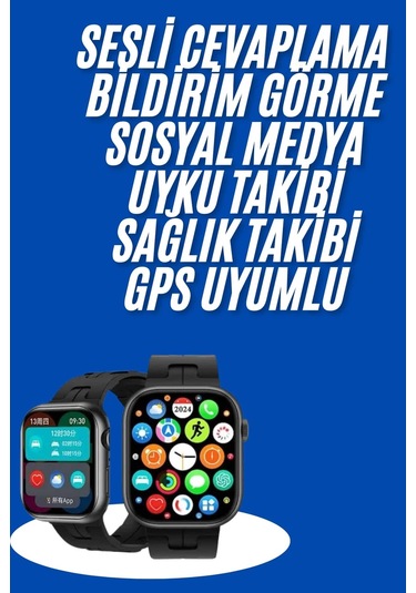 Yeni Nesil Akıllı Saat Amoled Ekran Yüksek Çözünürlüklü 41 Mm Kasa