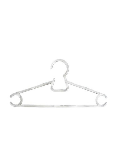 Decobella 6'lı Kristal Elbise Askısı - Şeffaf - 40 Cm Şeffaf