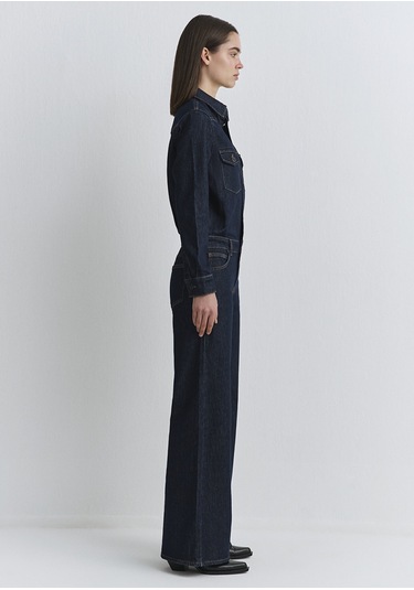 Mavi - Sylvie Classic Denim Koyu Mavi Jean Tulum 1011018-91362 Lacivert