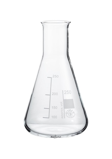 Simax Cam Erlen 250 ML Erlenmeyer Flask Dar Boyunlu