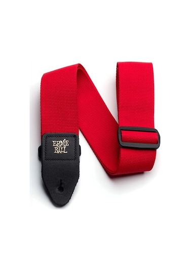 Ernie Ball 4040 Polypro 2" Kırmızı Gitar Askısı