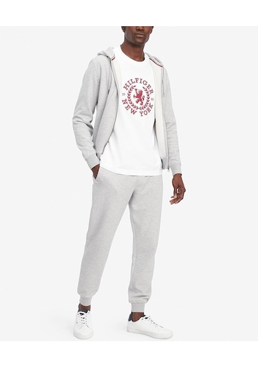 Tommy Hilfiger Tommy Hılfıger Erkek Sweatshırt Mw31492-020 Gri
