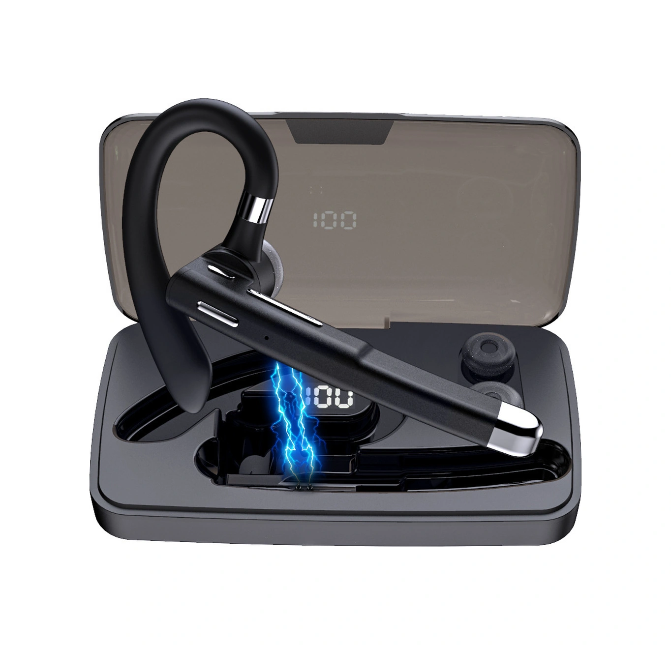 Dofolink Yyk-520 İş Stili Bluetooth Kulaklık 5.0 Sürümü - Döner Şarj Kutusuyla Geliştirilmiş V8 V9 Versiyonu