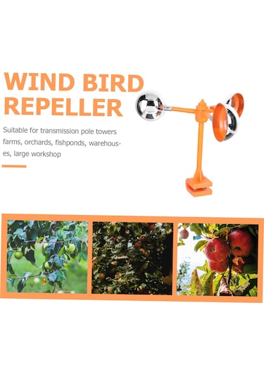 Lgq 1 Bilgisayar Rüzgar Kuşu Kovucu Kuş Kafesi Açık Havada