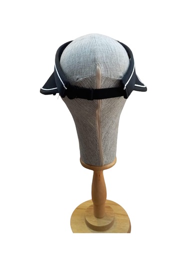 Kadın Geniş Siperli Vizör Şapka -  Siyah