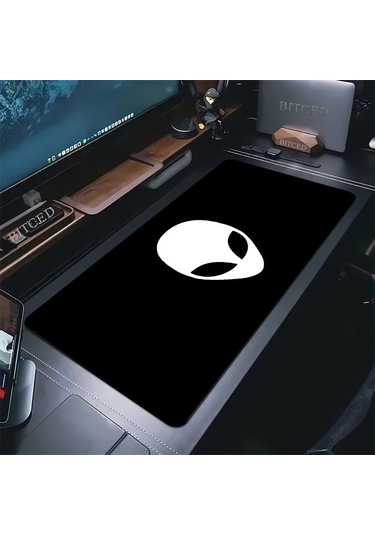 Bıtced Alienware Oyun Mouse Pad Ve Klavye Pedi 90x40 Cm Pc Fare Halısı ...