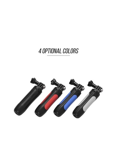 Novahub Çok Amaçlı Mini Tripod Selfie Çubuğu, Taşınabilir, Hafif, Kırmızı/siyah/beyaz/mavi Renk Gopro/yi/sjcam/akaso