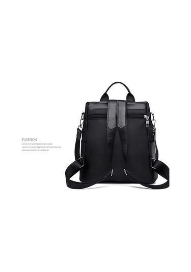 Luckydog Mavi Kadın Moda Vahşi Oxford Kumaş Çanta, Omuz Veya Sırt Çantası Mavi