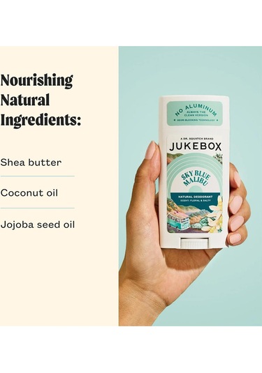 Jukebox Sky Blue Malibu Alüminyumsuz Stick Deodorant 75gr