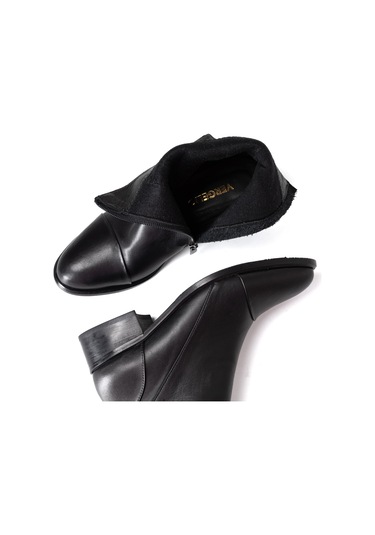 Nero Black Bot Kadın 25k11098 Vergelio Skin Boot Siyah